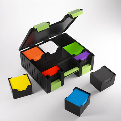 Game Castle - Black/Green | Accesorios Gamegenic para TCG en PiedraBruja Chile