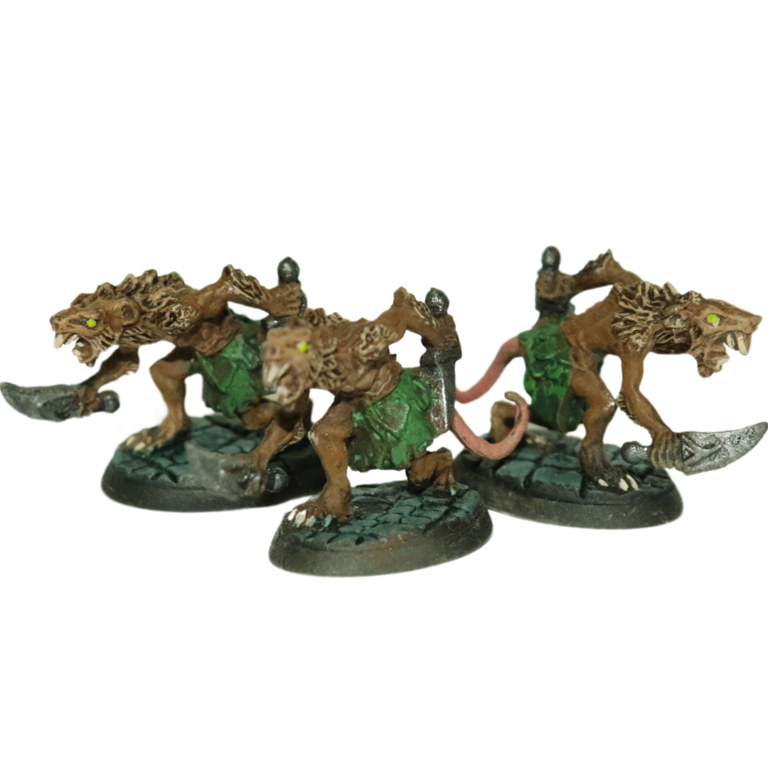 Ratten de Bomba de PiedraBruja (4 minis)