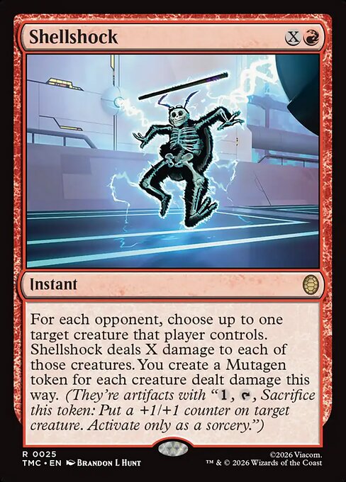 Shellshock Regular Foil (ingles) 25 | Singles MTG en PiedraBruja