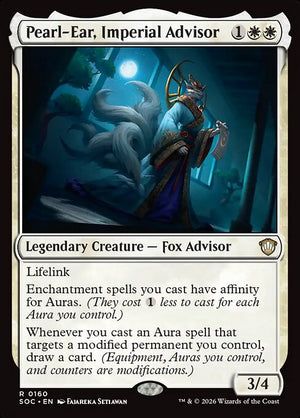 Pearl-Ear, Imperial Advisor Regular (ingles) 160 | Singles MTG en PiedraBruja