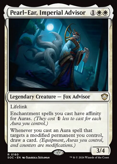 Pearl-Ear, Imperial Advisor Regular (ingles) 160 | Singles MTG en PiedraBruja