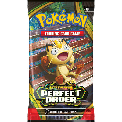 Mega Evolution Perfect Order Booster ESP | Pokémon TCG, sobres, cartas pokemon y coleccionables en PiedraBruja Chile