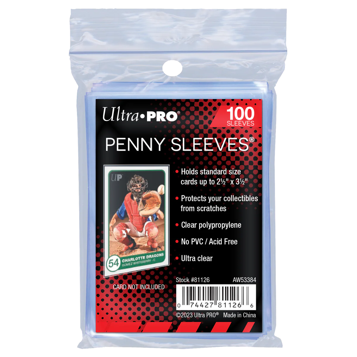 Penny Sleeves ULP x100 | Accesorios Ultra PRO para TCG en PiedraBruja Chile