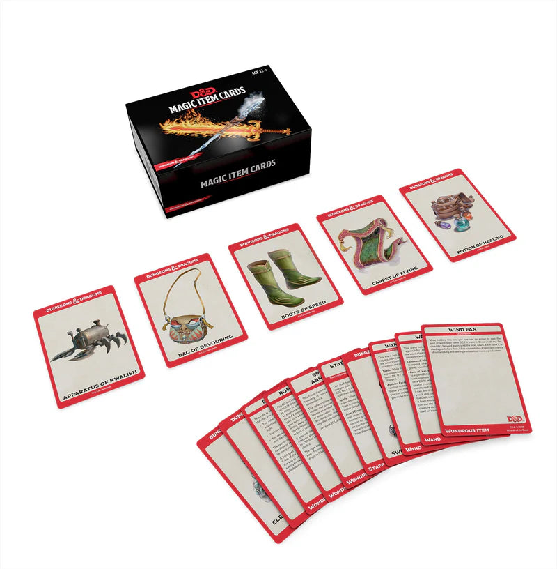 Spellbook Cards 5e - Magic Items Deck | Dungeons & Dragons y accesorios D&D en PiedraBruja Chile