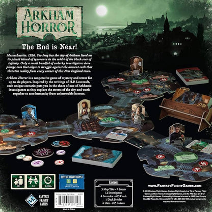Arkham Horror - 3ra Edición | Juegos de mesa para todas las edades en PiedraBruja Chile