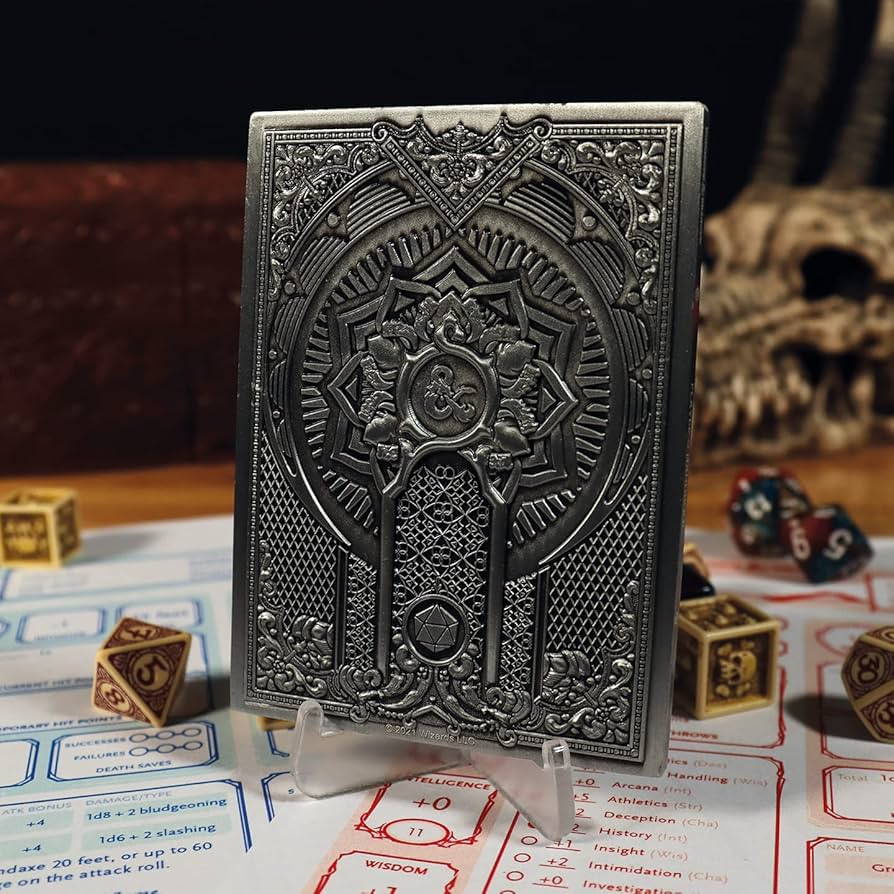 Players Handbook Edición Limitada Lingote de Metal