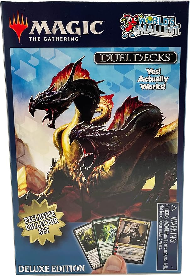 Worlds Smallest Magic: The Gathering - Heroes VS. Monsters y Ajani VS. Nicol Bolas