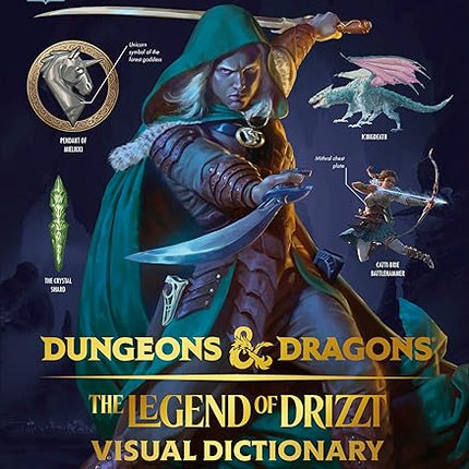 Dungeons and Dragons The Legend of Drizzt Visual Dictionary (Ingles)