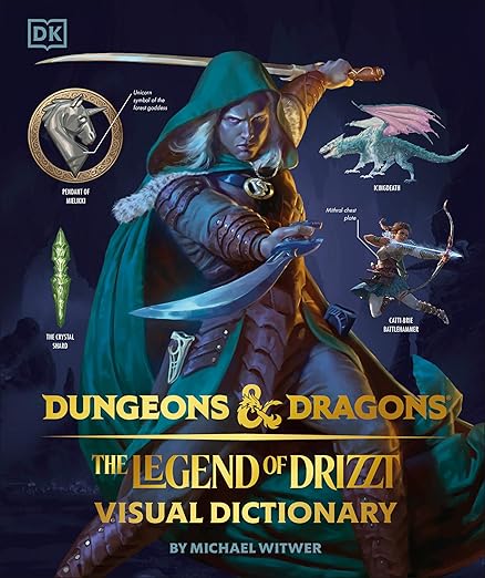 Dungeons and Dragons The Legend of Drizzt Visual Dictionary (Ingles)