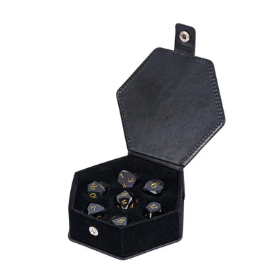 Especial - Cristal Pulido Purpura | Dados para juegos de rol y mesa en PiedraBruja Chile