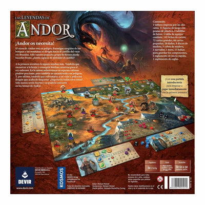 Las Leyendas de Andor | Juegos de mesa para todas las edades en PiedraBruja Chile