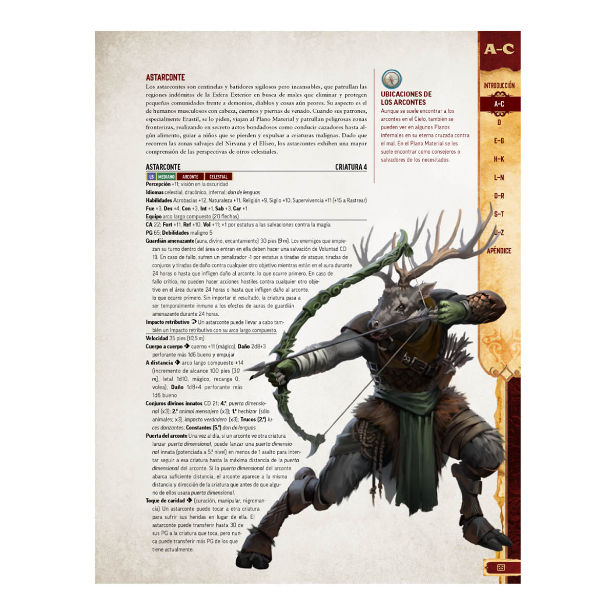 Pathfinder 2da edicion: Bestiario