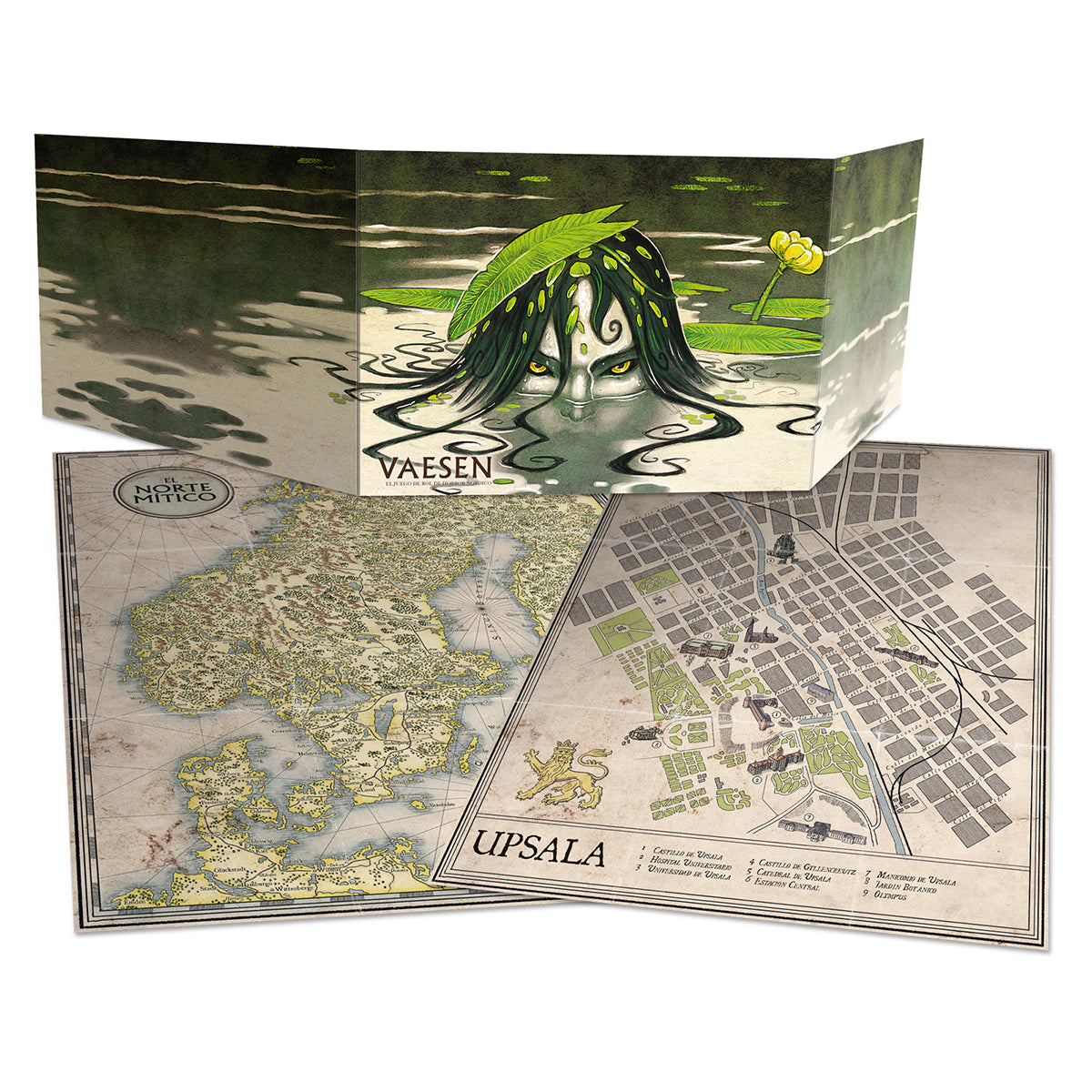 Vaesen: Pantalla de Rol