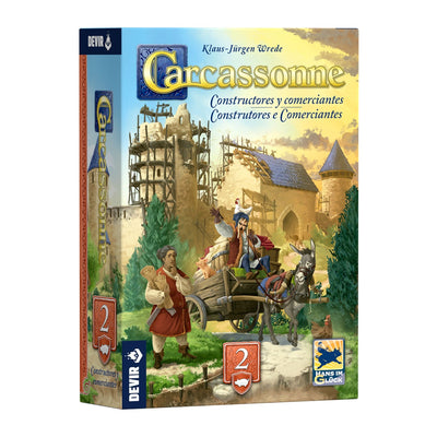 Carcassonne - Contructores y Comerciantes Exp 2 | Juegos de mesa para todas las edades en PiedraBruja Chile