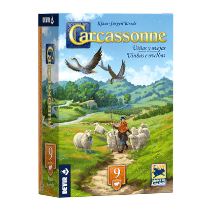 Carcassonne - Viñas y Ovejas Exp 9