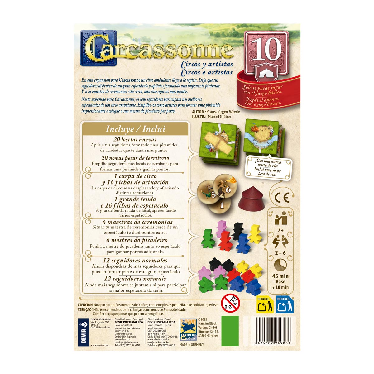 Carcassonne - Circos y Artistas Exp 10