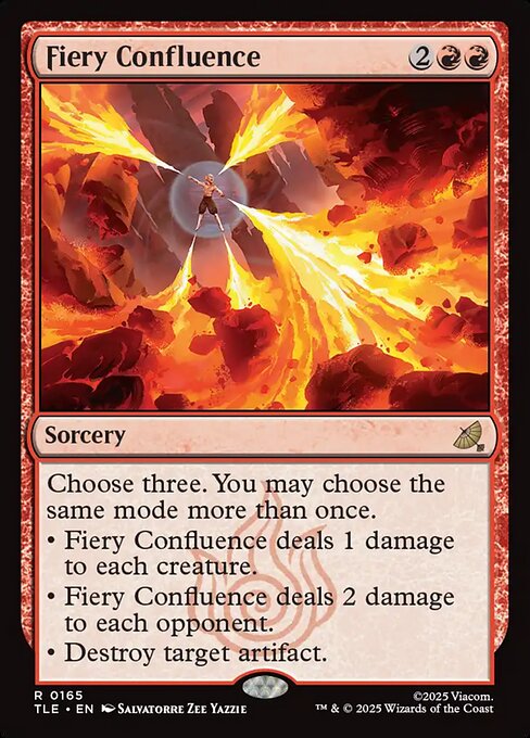Fiery Confluence Regular Foil (ingles) 165