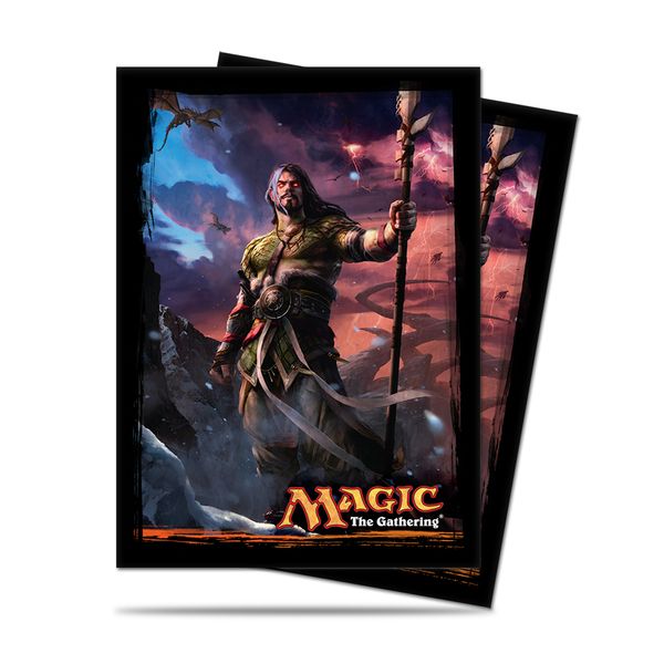 Sleeve - Dragons Tarkir V2 Sarkhan Unbroken (80) | Accesorios Ultra PRO para TCG en PiedraBruja Chile