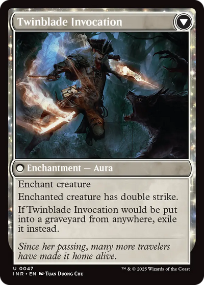 Twinblade Geist // Twinblade Invocation Regular Foil (ingles) 47