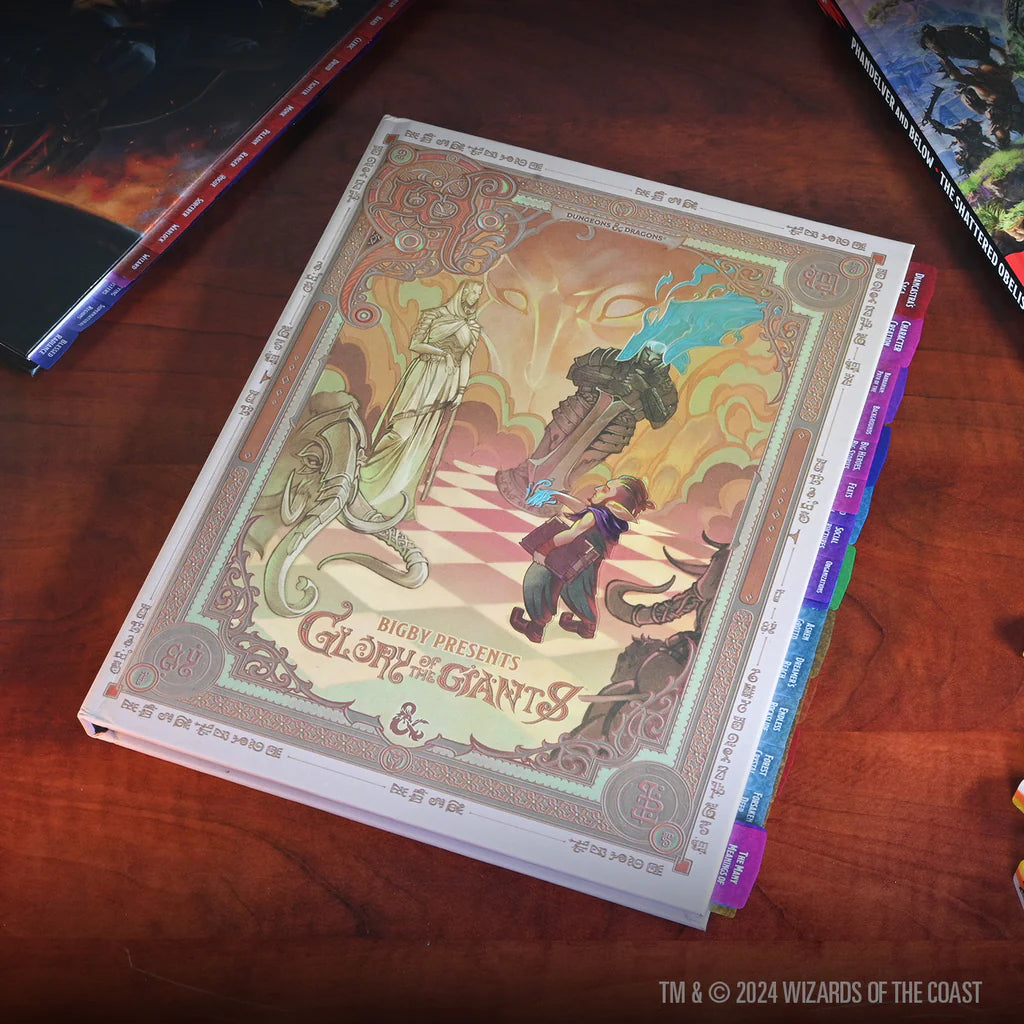 D&D 5th: Book Tabs - Bigby Presents Glory of the Giants