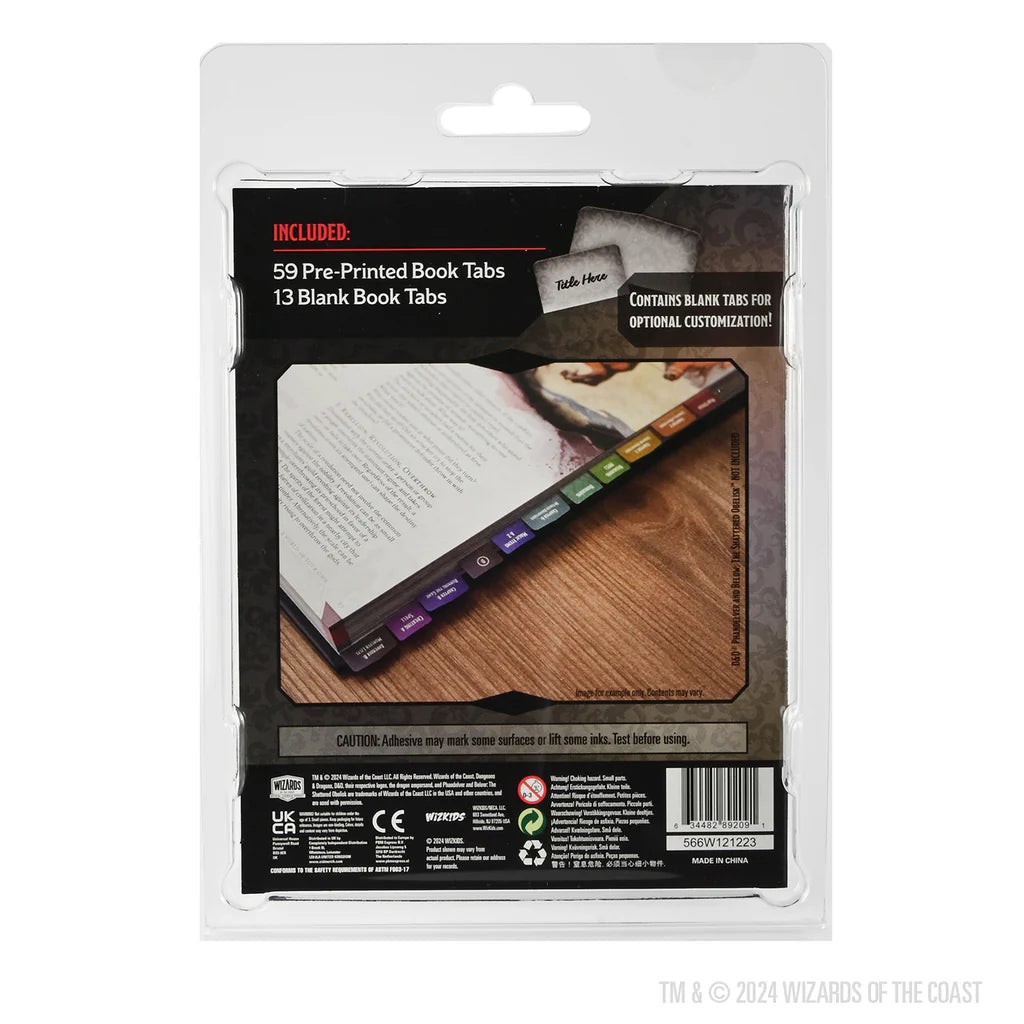 D&D 5th: Book Tabs - Phandelver and Below The Shattered Obelisk