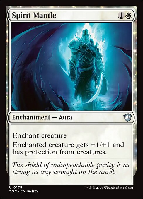 Spirit Mantle Regular (ingles) 175 | Singles MTG en PiedraBruja