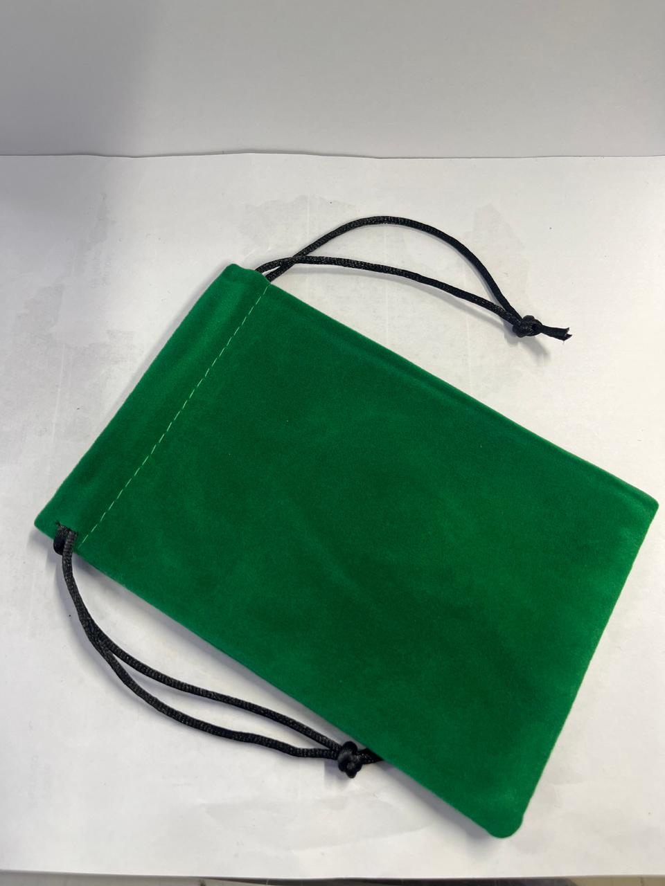 Bolsa Pouch Terciopelo - Verde
