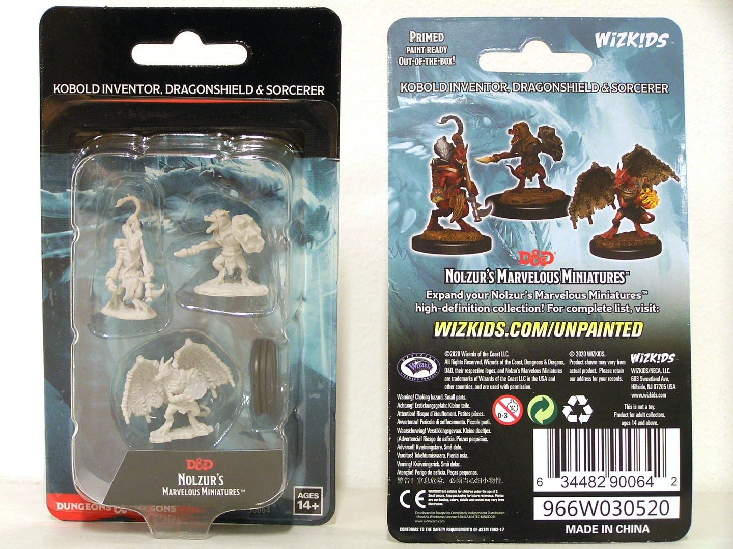 Nolzur’s Marvelous Miniatures: Unpainted Minis Wave 12 - Kobold Inventor & Sorcerer