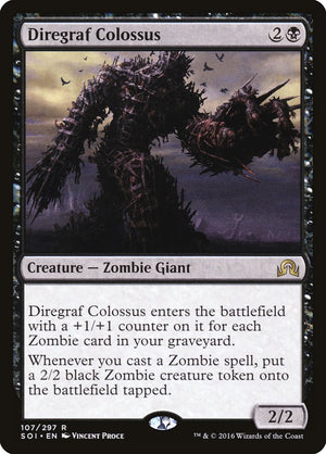Diregraf Colossus Regular  (español) 107 | Singles y cartas sueltas de Magic: The Gathering en PiedraBruja Chile