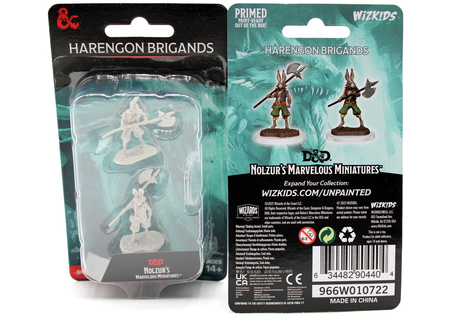 Nolzur’s Marvelous Miniatures: Unpainted Minis Wave 18 - Harengon Brigands