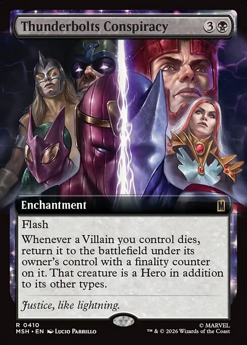 Thunderbolts Conspiracy Regular Foil (ingles) 410 | Singles MTG en PiedraBruja