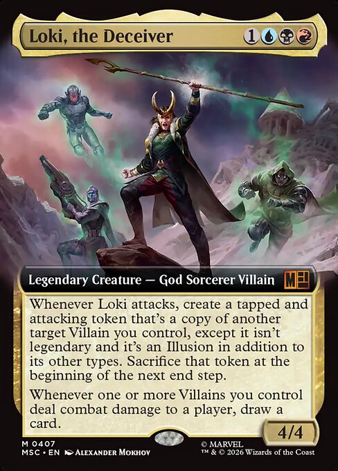 Loki, the Deceiver Regular (ingles) 407 | Singles MTG en PiedraBruja