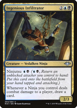 Ingenious Infiltrator Regular Foil (ingles) 204 | Singles MTG en PiedraBruja
