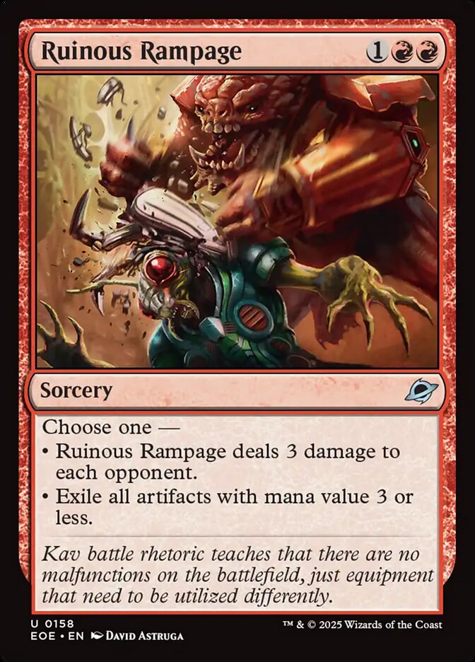 Ruinous Rampage