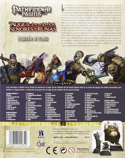 Pathfinder Peones: Auge de los Señores de las Runas