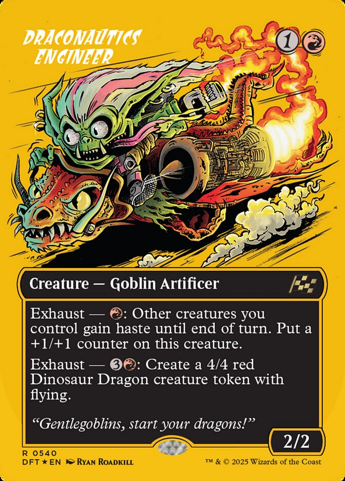 Draconautics Engineer Borderless Foil (español) 540