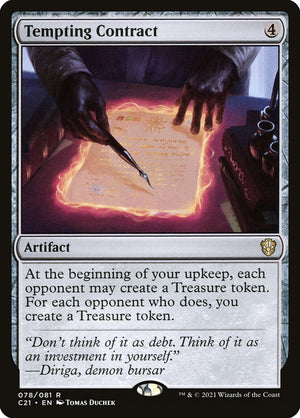 Tempting Contract Regular (ingles) 78 | Singles y cartas sueltas de Magic: The Gathering en PiedraBruja Chile