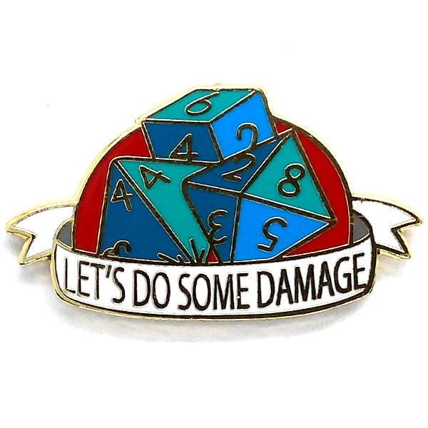 Pin Esmaltado - Let's Do Some Damage | Coleccionables, figuras y artículos geek en PiedraBruja Chile