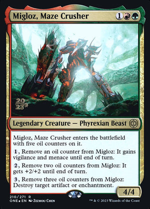 Migloz, Maze Crusher Regular Foil (español) 210s