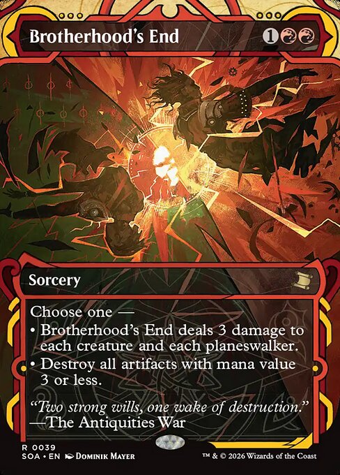 Brotherhood's End Showcase Foil (ingles) 39 | Singles MTG en PiedraBruja
