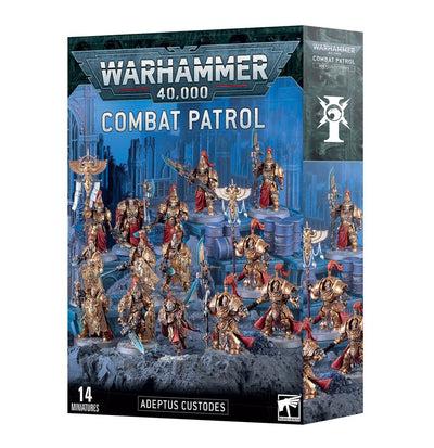 Combat Patrol: Adeptus Custodes | Games Workshop y Warhammer 40K Age of Sigmar en PiedraBruja Chile