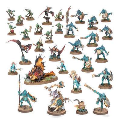 Spearhead: Seraphon Sunblooded Prowlers | Games Workshop y Warhammer 40K Age of Sigmar en PiedraBruja Chile
