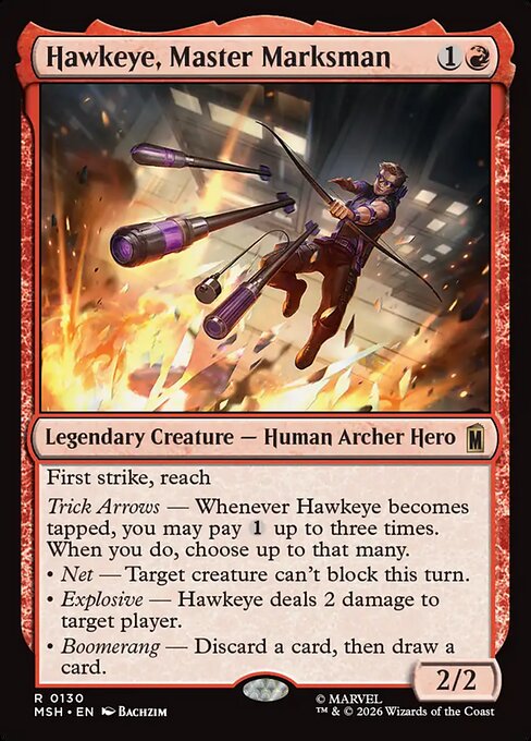 Hawkeye, Master Marksman Regular Foil (ingles) 130 | Singles MTG en PiedraBruja