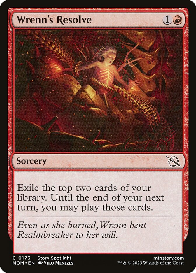 Wrenn's Resolve Regular Foil  173 (Ingles)