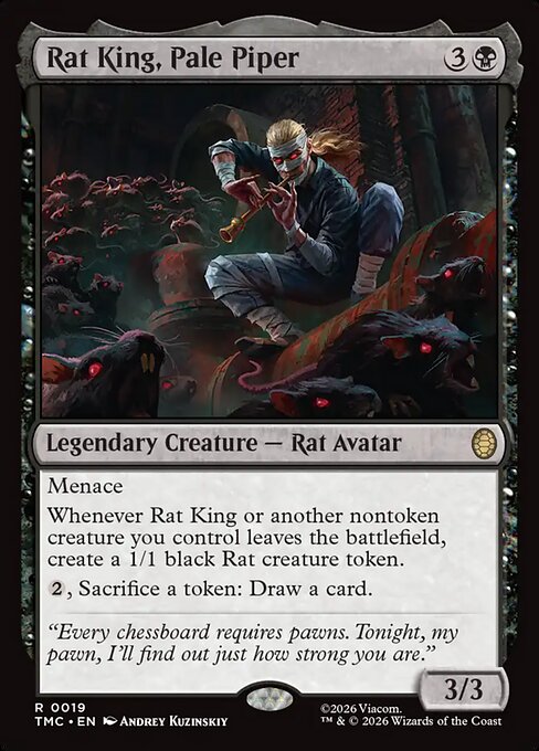 Rat King, Pale Piper | Singles MTG en PiedraBruja