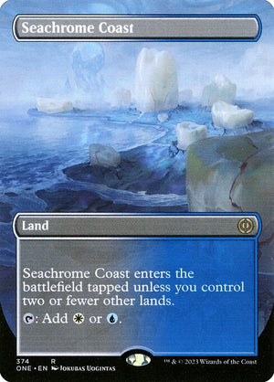 Seachrome Coast Borderless (español) 374 | Singles MTG en PiedraBruja