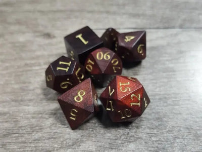 Especial - Madera Brillante | Dados para juegos de rol y mesa en PiedraBruja Chile