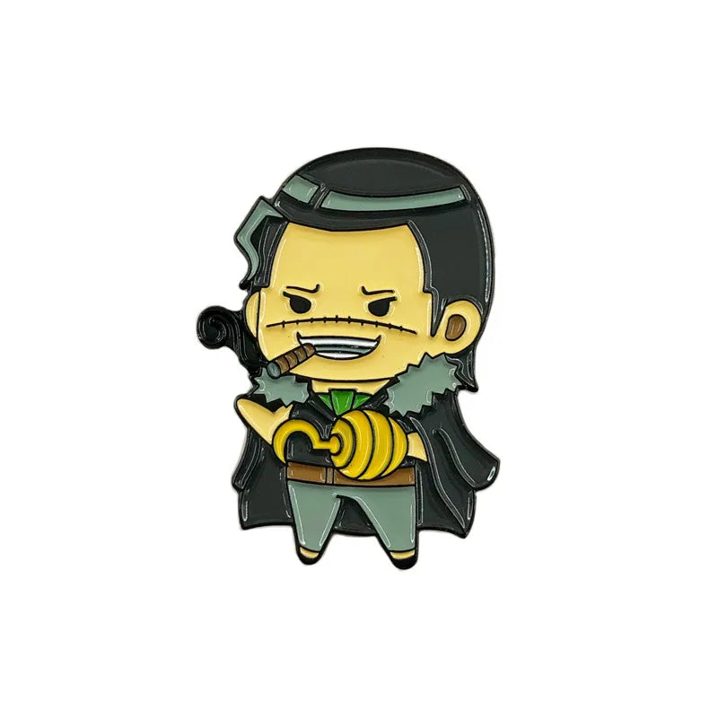 Pin esmaltado One Piece Crocodile | Coleccionables, figuras y artículos geek en PiedraBruja Chile