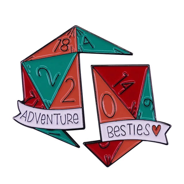 Pin Esmaltado - Adventure Besties | Coleccionables, figuras y artículos geek en PiedraBruja Chile