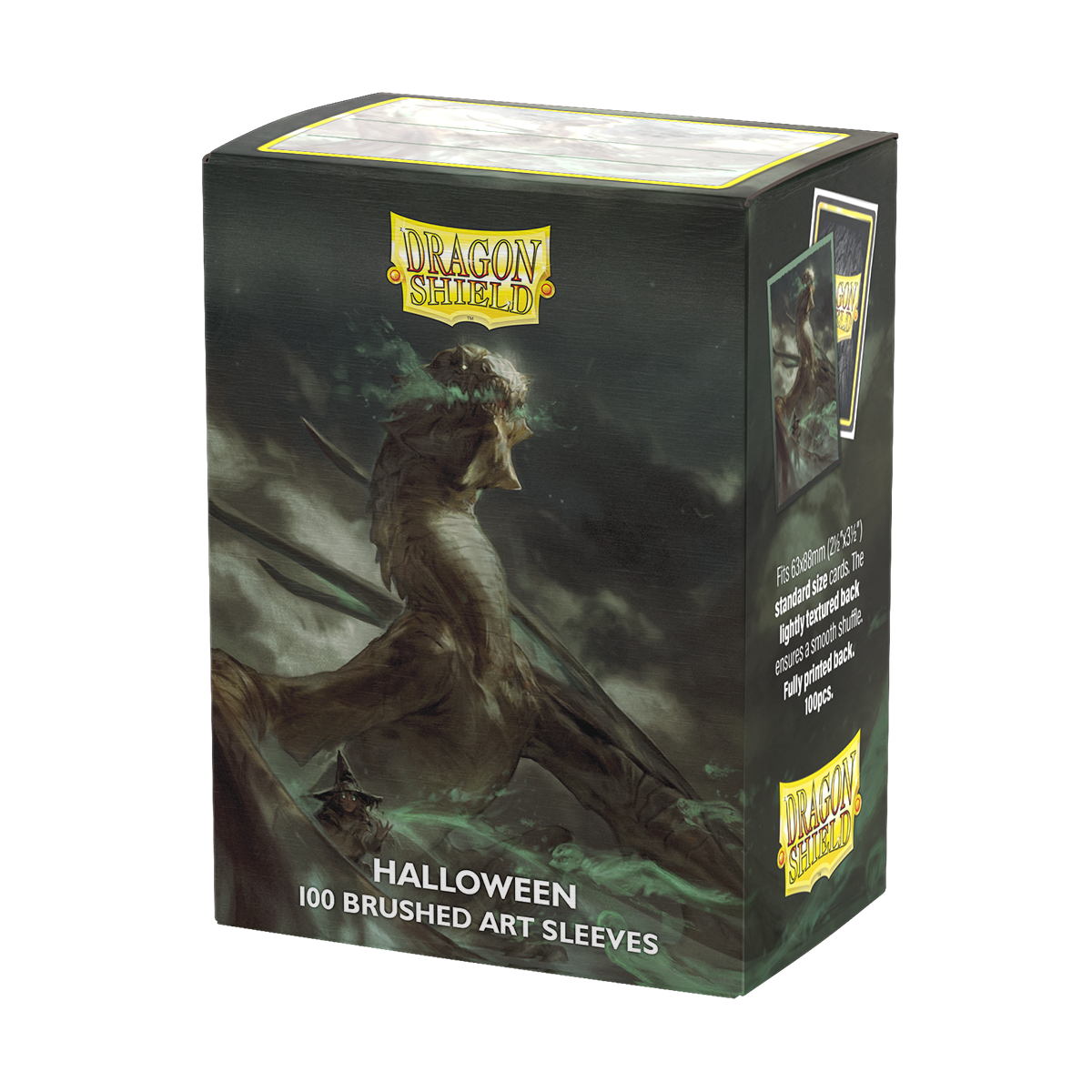 Dragon Shield Art Brushed Halloween 2026 caja 100 fundas